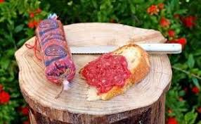 Zwiebelmett Im Darm Und Auf Brot Rezepte Mit Wurstchen Wurst Selber Machen Bratwurst Selber Machen