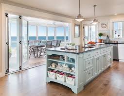 Caldwell And Johnson Beach House Kitchens Coastal Kitchen Beach House Decor