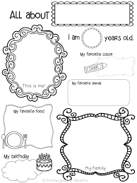 Beginning Of The Year Freebie Repinned By Pediastaff Please Visit Ht Ly 63snt For A Kindergarten Assessment All About Me Preschool All About Me Worksheet