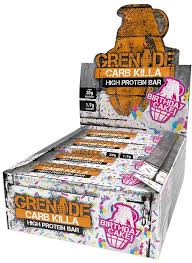 I hold the record for the world's largest sweet tooth. Grenade Carb Killa High Protein And Low Carb Bar 12 X 60 G Birthday Cake Amazon Co Uk Health Personal Care