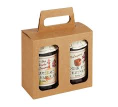Double Jam Preserve Jar Box Pack Of 25 Gift Presentation Pack Jam Packaging Jar Packaging Jam Gift