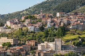 Set in a ruined medieval town, the romantic ninfa gardens are located in the lazio region of italy, 40 miles southeast of rome #ninfa #castello_caetani. Old Town Of Cori In Latina Province Lazio Italy Stock Photo Picture And Royalty Free Image Image 76749700