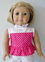 PDF Ruffled Blouse, Tunic or Dress Fits 18 Dolls, Such as American Girl