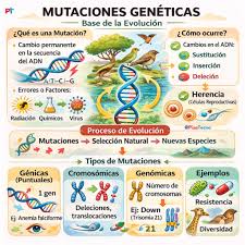 Sabías que un pequeño cambio en una sola “letra” del ADN puede transformar  la historia de una especie? Las mutaciones genéticas son cambios  permanentes en la secuencia del ADN. Aunque muchas pasan