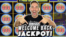 This Game Welcomes Me Back with a JACKPOT! - YouTube