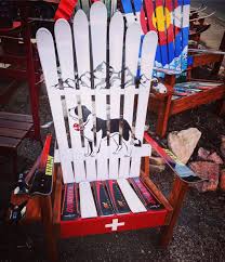 Swiss Mountain Patrol Rescue Dog Adirondack Ski Chair Our Best Seller Comfort Durability And Style Adirondack Rescue Dogs Outdoor Chairs