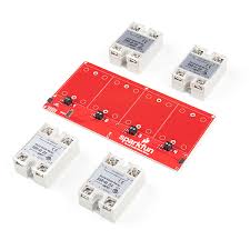 Therefore solid state relays are also called as static relays. Sparkfun Qwiic Quad Solid State Relay Kit Kit 16833 Sparkfun Electronics