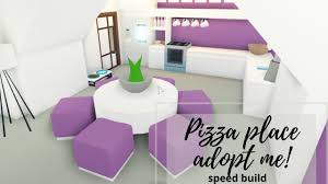 The dream bedroom is great in many ways. Adopt Me Pizza Place Speed Build Youtube Adopt Me Room Ideas Adopt Me House Ideas Roblox House Ideas