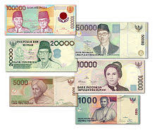 banknotes of the rupiah wikipedia