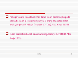 Pagesbusinesseslocal servicebusiness servicebusiness consultantkursus akta kerja 1955. Ppt Cuti Powerpoint Presentation Free Download Id 3562114
