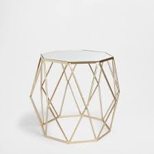 Table Octogonale Doree Tabourets Meubles D Appoint Decoration Zara Home France Mesa Octagonal Moveis Decoracao Design De Interiores De Banheiro