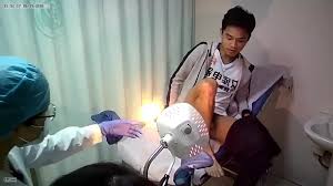 Cfnm cfnm: Chinese examined by 2 ladies - ThisVid.com