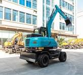 Jg708s 6 Ton Rubber Duck Digger Excavation Machinery Mobile ...