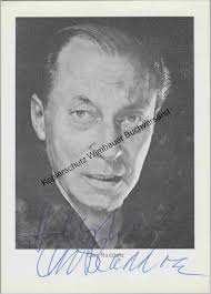 Original Autograph Carl Raddatz /// Autogramm Autograph …“ (Carl Raddatz)
