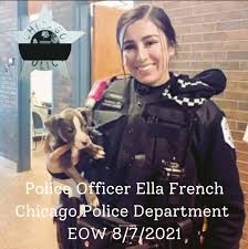 Ella french's death was the first fatal shooting of a chicago officer in the line of duty since 2018. Pcpapadopoulos On Twitter Condolences To The French Family Friends City Of Chicago Chicago Police Officer Ella French Was Shot In The Face Killed During A Car Stop Ella Was 29yrs