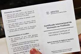 Data de administração, fabricante e lote da vacina, assinatura do profissional que realizou a aplicação e a identificação da unidade de saúde onde ocorreu a aplicação da vacina. Certificado Internacional De Vacinacao