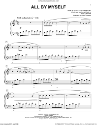 Perry from pasig city, otherfor the comparison between eric carmen's all by myself and sergei rachmaninoff's 'piano concerto no. Rachmaninoff All By Myself Classical Version Arr Phillip Keveren Sheet Music For Piano Solo