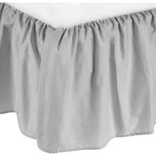 We have eyelet, stripe and solid, in over 20 colors and 21 sizes! Tl Care Cotton Percale Mini Crib Bed Skirt Grey Walmart Com Walmart Com