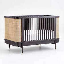Dark Brown And Natural Thornhill Crib Crate Kids
