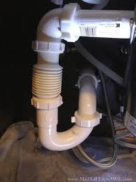 Single bowl kitchen sink plumbing diagram with house plumbing examples of branching garbage disposal. New Single Basin Sink Install Downsizing Double Sink Drains Down To One Major Hoff Takes A Wife Family Recipes Travel Inspiration