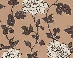 See more ideas about beige aesthetic, brown aesthetic, beige. A S Creation Wallpaper Flowers Beige Brown Cream 366956