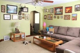 Light Green Walls Grey Couch Light Green Walls Home Design Decor Green Wall