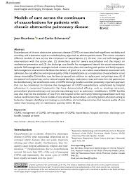 The new definition from the gold initiative avoids either chronic bronchitis (85%) and emphysema (15%); Pdf Models Of Care Across The Continuum Of Exacerbations For Patients With Chronic Obstructive Pulmonary Disease