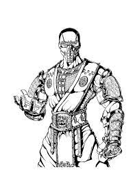Mortal kombat coloring pages are a fun way for kids of all ages, adults to develop creativity, concentration, fine motor skills, and color recognition. Sub Zero Coloring Pages Free Printable Sub Zero Coloring Pages