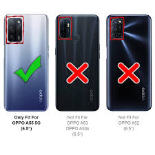 OPPO A55 5G Hülle Book Case klappbare ...