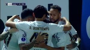 Santos - Recoleta 1 - 0 | GOL - Neymar