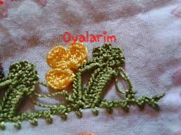 Cicekli Oya Ornekleri Hobilendik Net Oya Ornekleri Krose Oya