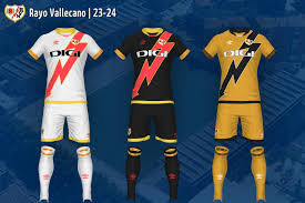 HLX Kits on X: "Rayo Vallecano ⚡️ | Home, Away & Third | 23-24 | LaLiga EA  Sports (Provisional) ⬇️https://t.co/J6FMXpvUmY #RayoVallecano  #LALIGAEASPORTS #Umbro https://t.co/qt2IFqmxEw" / X