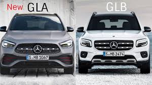 2021 Mercedes Gla Vs Mercedes Glb 2020 Youtube
