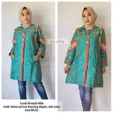 55+ model baju batik kantor wanita terbaru 2020, exclusif. Model Baju Batik Atasan Wanita 2020 Busana Batik Model Pakaian Wanita