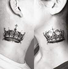 King Queen Tattoo Inkstylemag King Queen Tattoo Queen Tattoo Queen Crown Tattoo