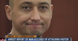 Pastor says he was attacked by neighbor's son