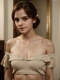 emma watson nude shoulders - SeaArt Al - Free Al Art Generator