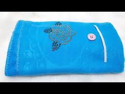 فكرة عندك منشفة حمام شوفي واش راح اعمل بيها youtube sunglasses case coin purse wallet