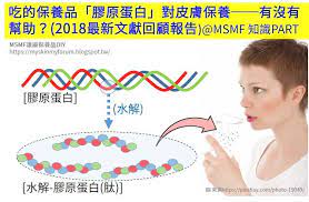 my skin my forum 護膚保養品diy 吃的保養品 膠原蛋白 對皮膚保養 有沒有幫助 2018最新文獻回顧報告 msmf 知識part improve skin aging skin skin