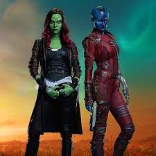 Gamora may be thanos' only weakness. Would You Mess With These Sisters Avengers Infinitywar Gamoraandnebula Art By Shaun Artworks Gamora And Nebula Gamora Marvel Heroines