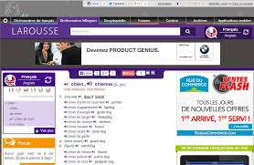 Les dictionnaires larousse accessibles gratuitement : Dictionnaire