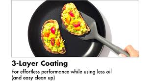 Allow to cool before washing. Amazon Com Oxo Good Grips Nonstick Black Frying Pan 12 Kitchen Dining