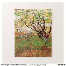 ˈvɪnsənt ˈʋɪləm vɑŋ ˈɣɔx (listen); Van Gogh Orchard In Blossom Vintage Fine Art Jigsaw Puzzle Zazzle Com Van Gogh Flowers Van Gogh Art