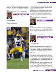 2016 Lsu Football Media Guide By Lsu Athletics Issuu