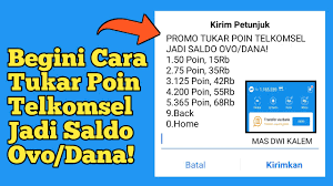 Poin telkomsel kamu menumpuk karena belum terpakai? Cara Tukar Poin Telkomsel Jadi Saldo Ovo Dana Youtube