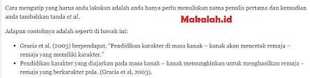 Makalah Id Tahukah Anda Bagaimana Cara Menulis Kutipan Yang Benar Sesuai Dengan Kaidah Penulisan Yang Berlaku Saat Ini Sebelum Kita Mem Buku Menulis Kutipan