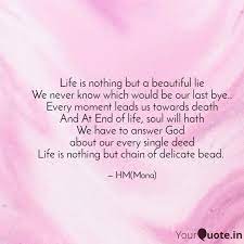 Life Is Nothing But A Bea Quotes Writings By Hafsa Malik Yourquote