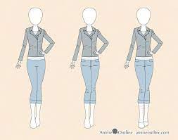 Original file at image/png format. Drawing Anime Tight Jeans On Body Drawing Anime Clothes Anime Outfits Anime Drawings