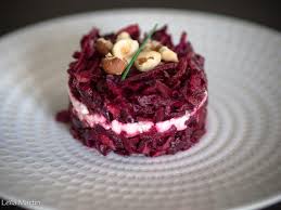 Tartare De Betterave Et Chou Rouge Au Chevre Frais D Alsace Recettes De Fromage De Chevre Chou Rouge Betterave