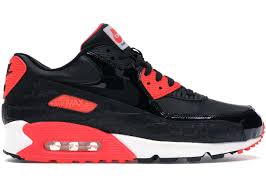 Nike Air Max 90 Black Croc Infrared 725235 006